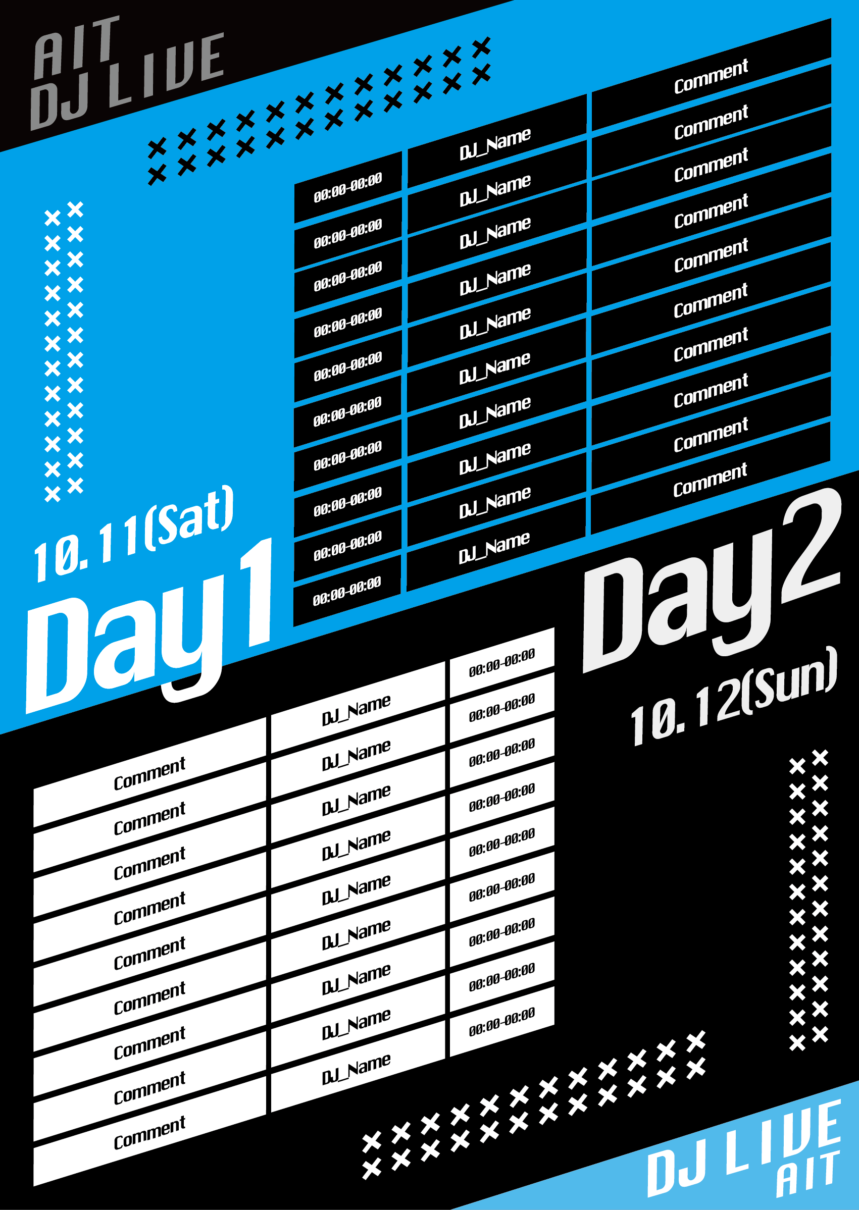 DJ Live Poster（右）